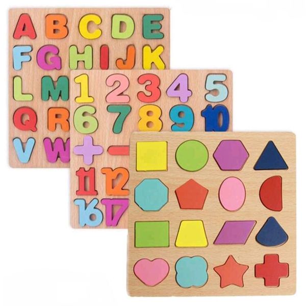 Kids 3-Piece Educational Puzzle