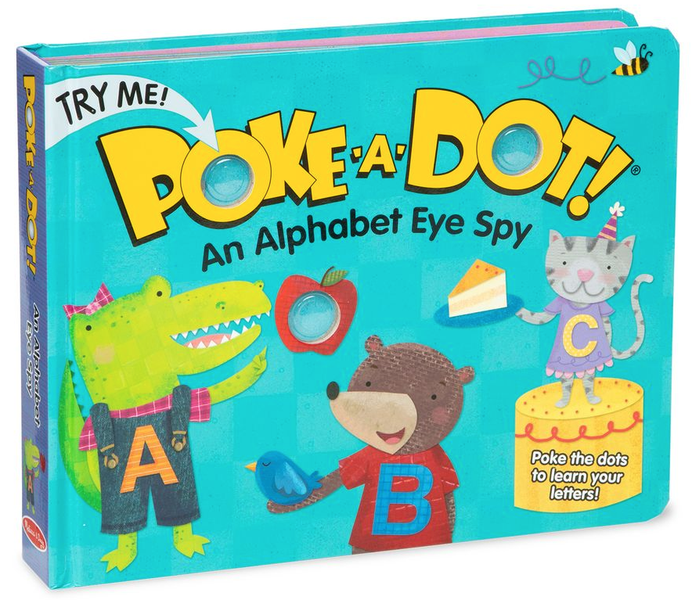 Melissa &amp; Doug Poke-A-Dot Interactive Book - An Alphabet Eye Spy