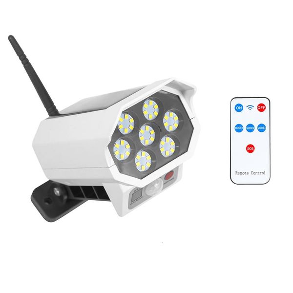 42 Lamp Beads Surveillance LED Solar Powered Camera Q-CF24