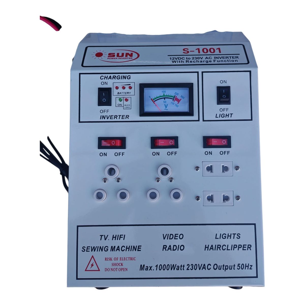 1000W 12V Sun Power inverter DC - AC
