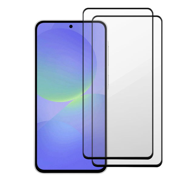 TRON Full Coverage Tempered Glass Compatible with Samsung Galaxy A36- 2PK