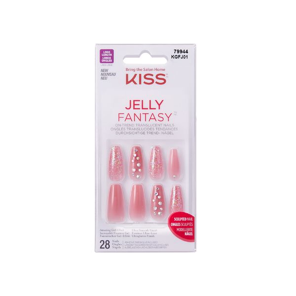 Kiss Gel Fantasy Jelly Nails Be Jelly