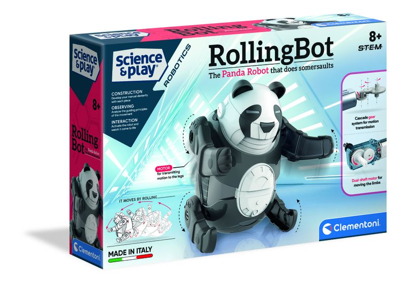 Clementoni Rolling Bot Panda
