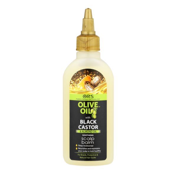 Olive Oil Black Castor &amp; Almond Oil Scalp Balm 100ml - X 2