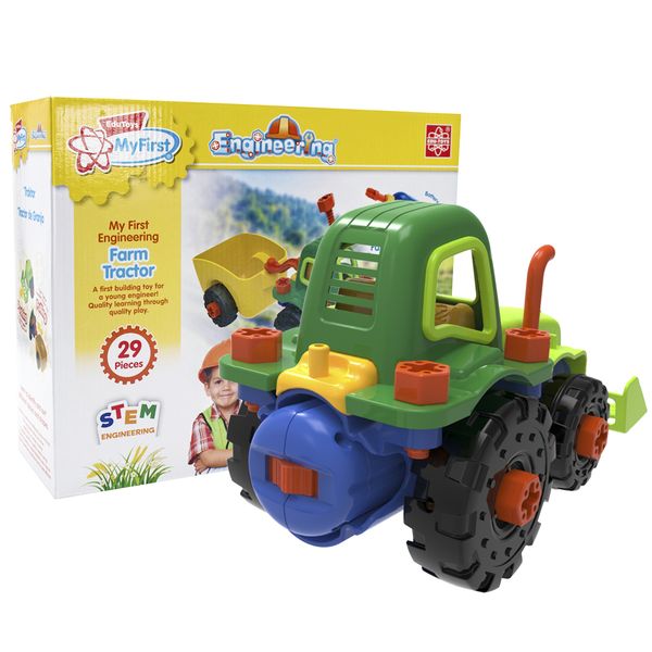 Edu-Science Farm Tractor Building Set