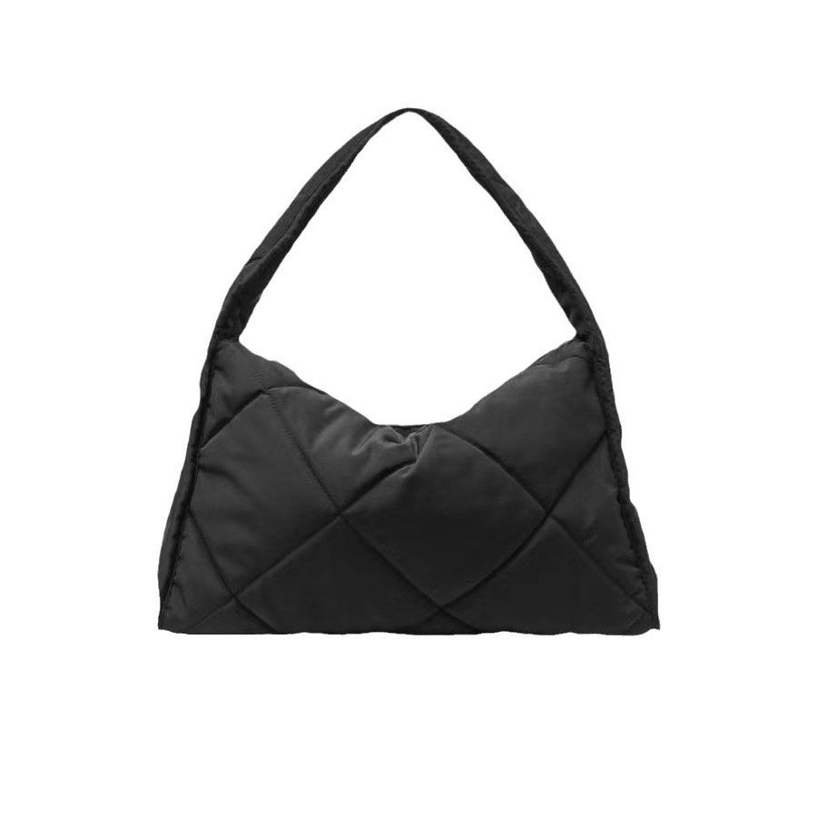 Fashion Casual Rhombus Lightweight Nylon Ladies Shoulder Bag