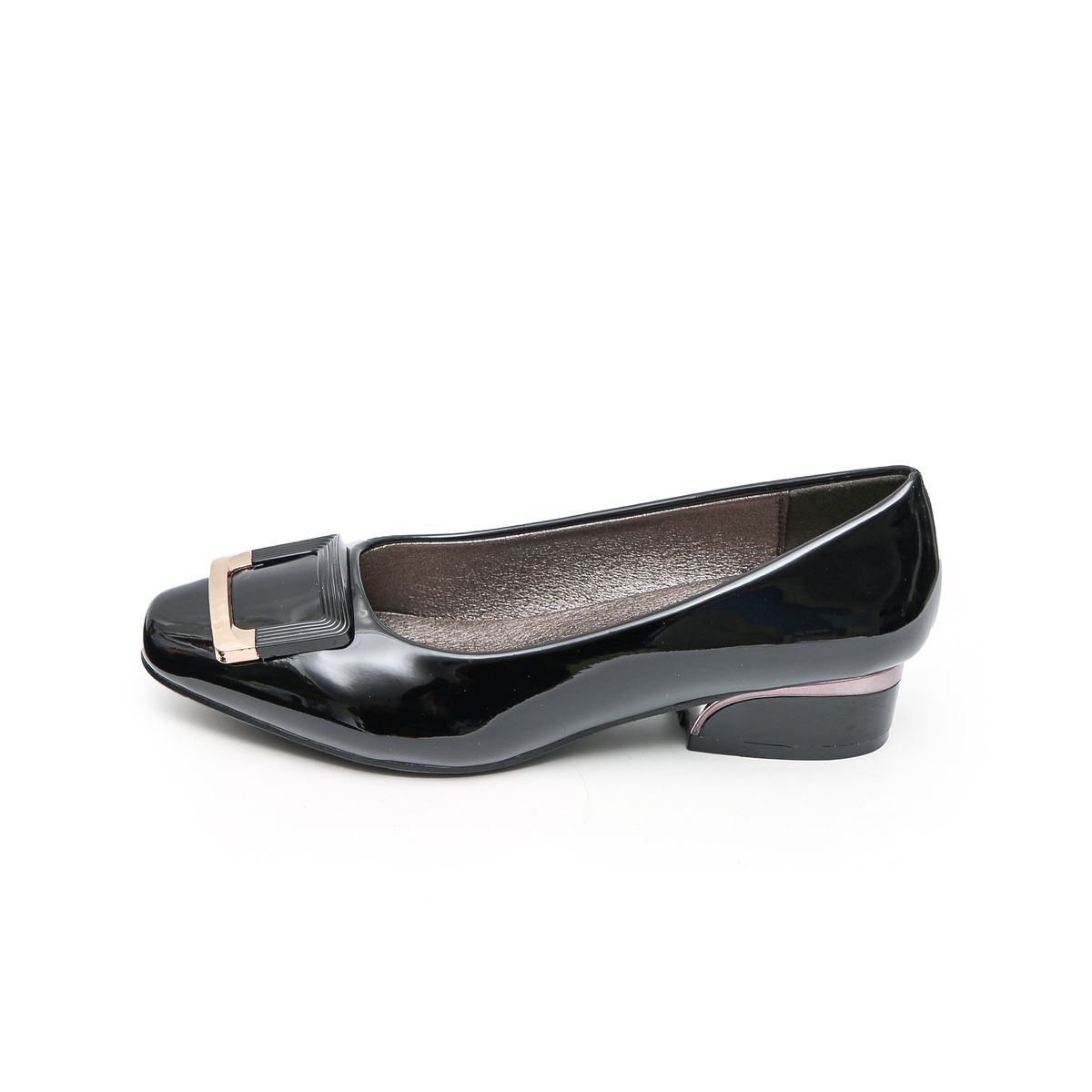 TTP Square Toe Patent Loafers with Square D cor JSF8 | Shop Today. Get ...