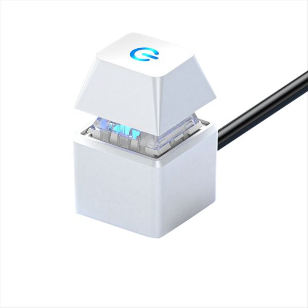 Led Light Power On/Off Square Button 2M Extension Cable Black