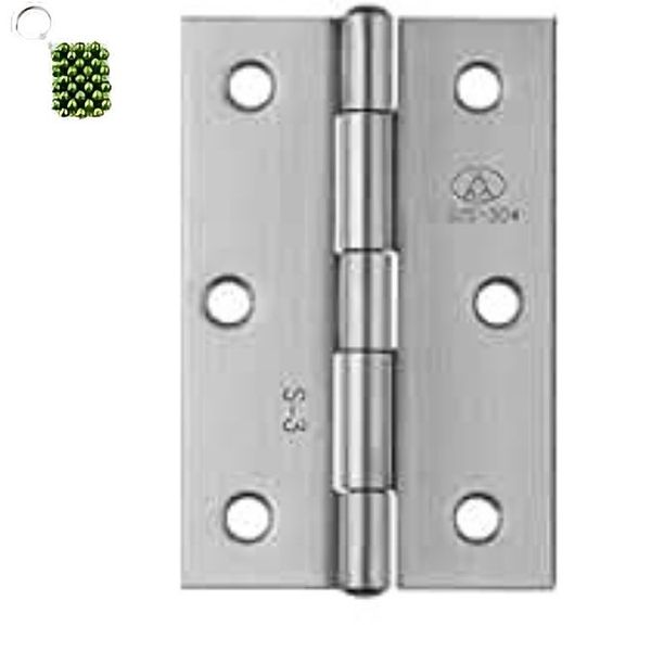 Shind 38mm Zinc Metal Door Hinges And A Keyholder