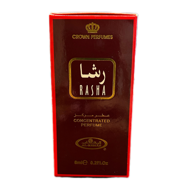 Al-Rehab Rasha Roll On Attar Concentrated Perfume Oil 6ml (0.2Fl. Oz)