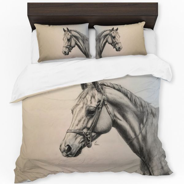 Midnight Majesty Horse By Nathan Pieterse