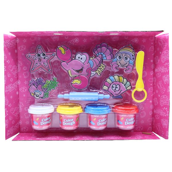 4 Creative Color Clay Choi Mud