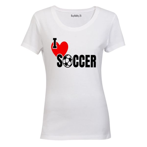 Love Soccer - Ladies - T-Shirt
