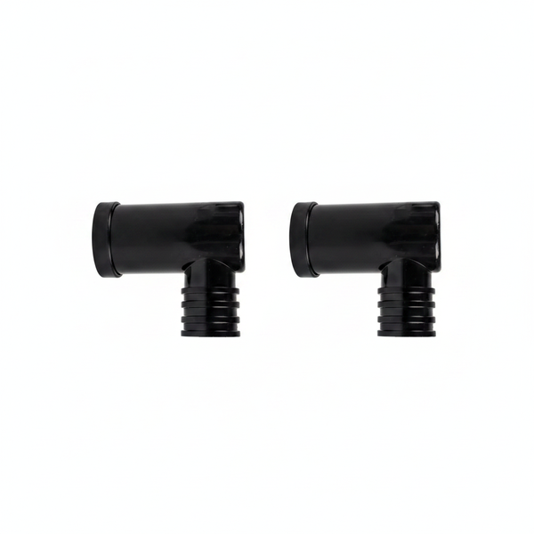 Full Flow 15mm x 1/2 Inch Female Combination Elbow Fitting - 2 Pack