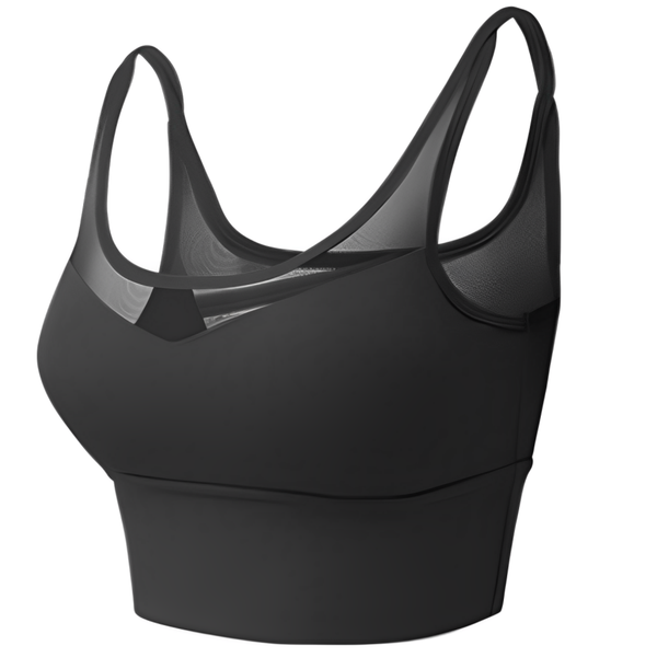 Women's Seamless Removable Pads Medium Impact Wireless Comfort Sports Bra