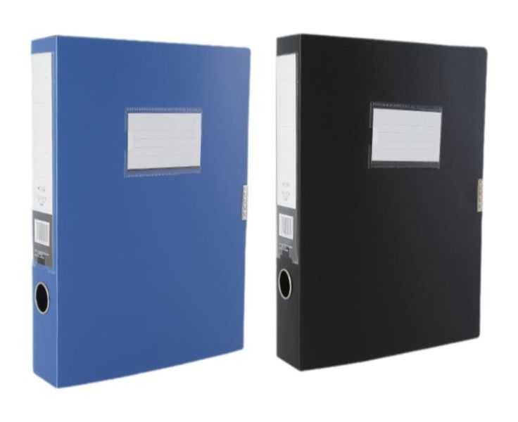 Thickened A4 Document Storage Box Organizer Office Supplies Contract File