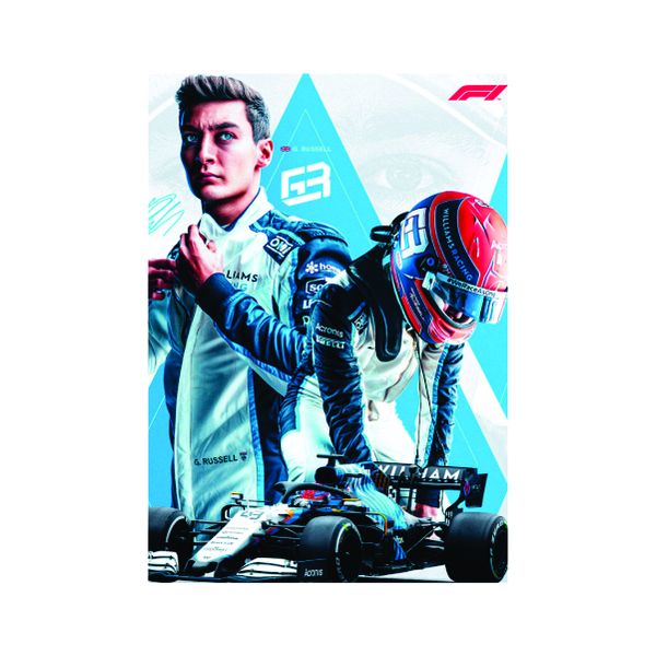George Russell - A1 Poster