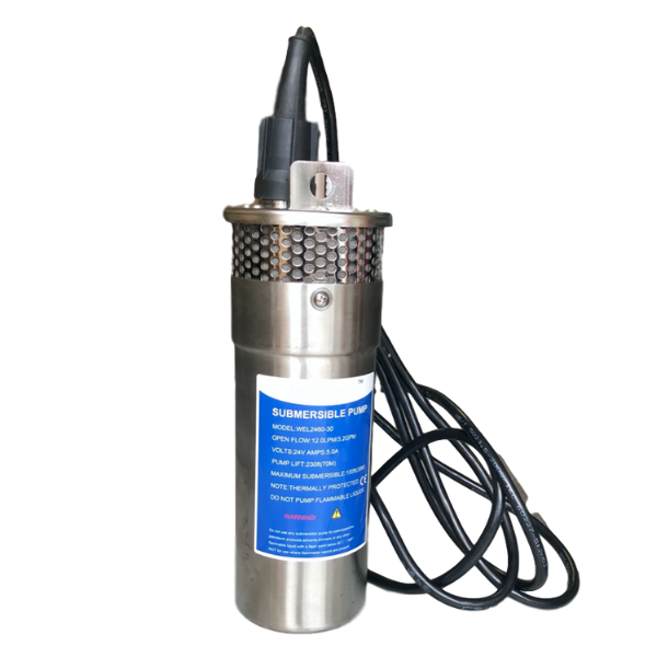 Waterhouse 24V Borehole Pump-Solar Stainless Steel Pump-7 bar 70m 12 L/M