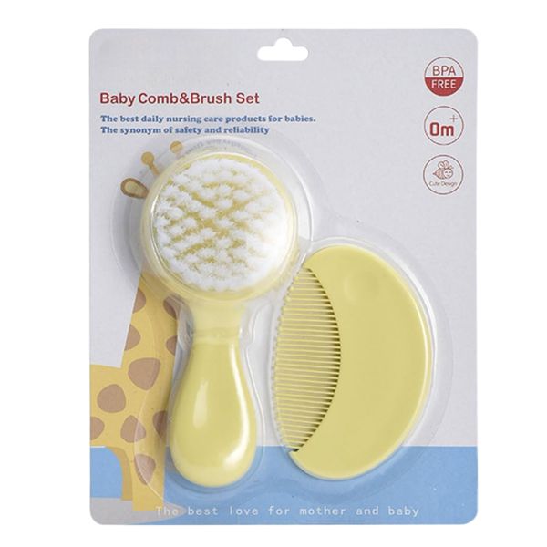 TenderCare Soft Bristle Bath &amp; Grooming Kit Baby Hair &amp; Body Brush Set