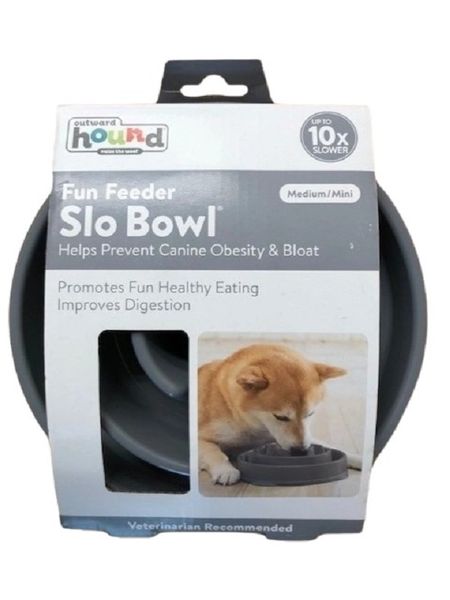 Outward Hound - Fun Feeder (Notch Blue)