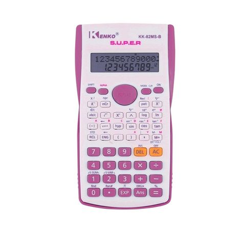 Kenko Scientific Calculator - 240 Functions-82MS-Pink Image