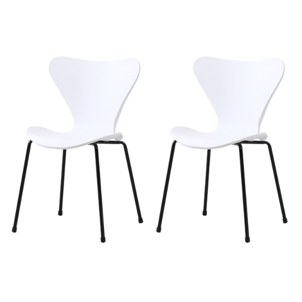 & Mason Set of 2 Curve Dining Chairs Shop Today. Get it