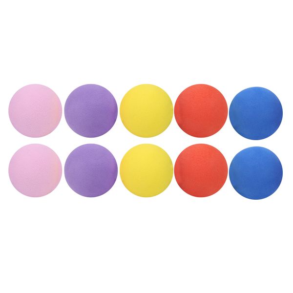 EVA kids golf foam balls 60mm 5 colors