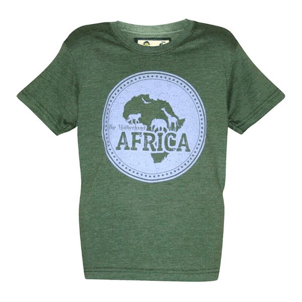 Kool Africa - Kids T-Shirts - Green Motherland - For Boys &amp; Girls