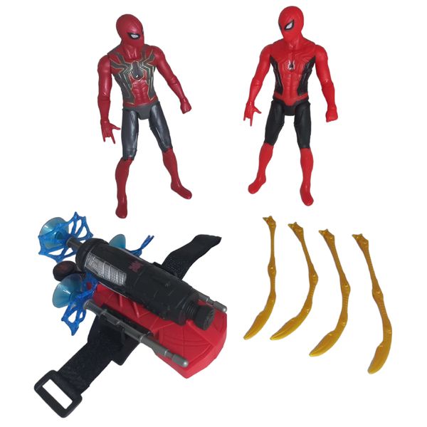 Spider-Man Super Shooter With 2 Spider-Men Figurines - Kids