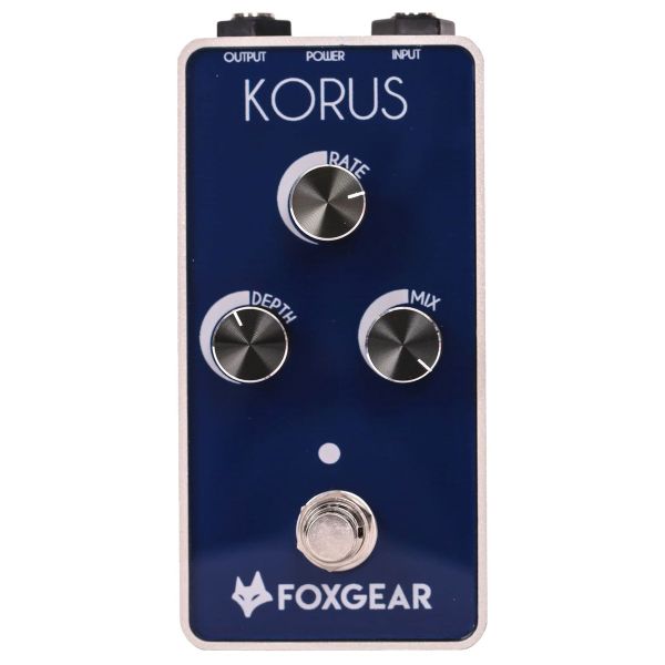 FOXGEAR - Korus (Analog Vibey Vintage Chorus) Effect Pedal