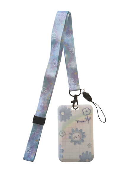 Flamboyant Sun Lanyard/Card Holder