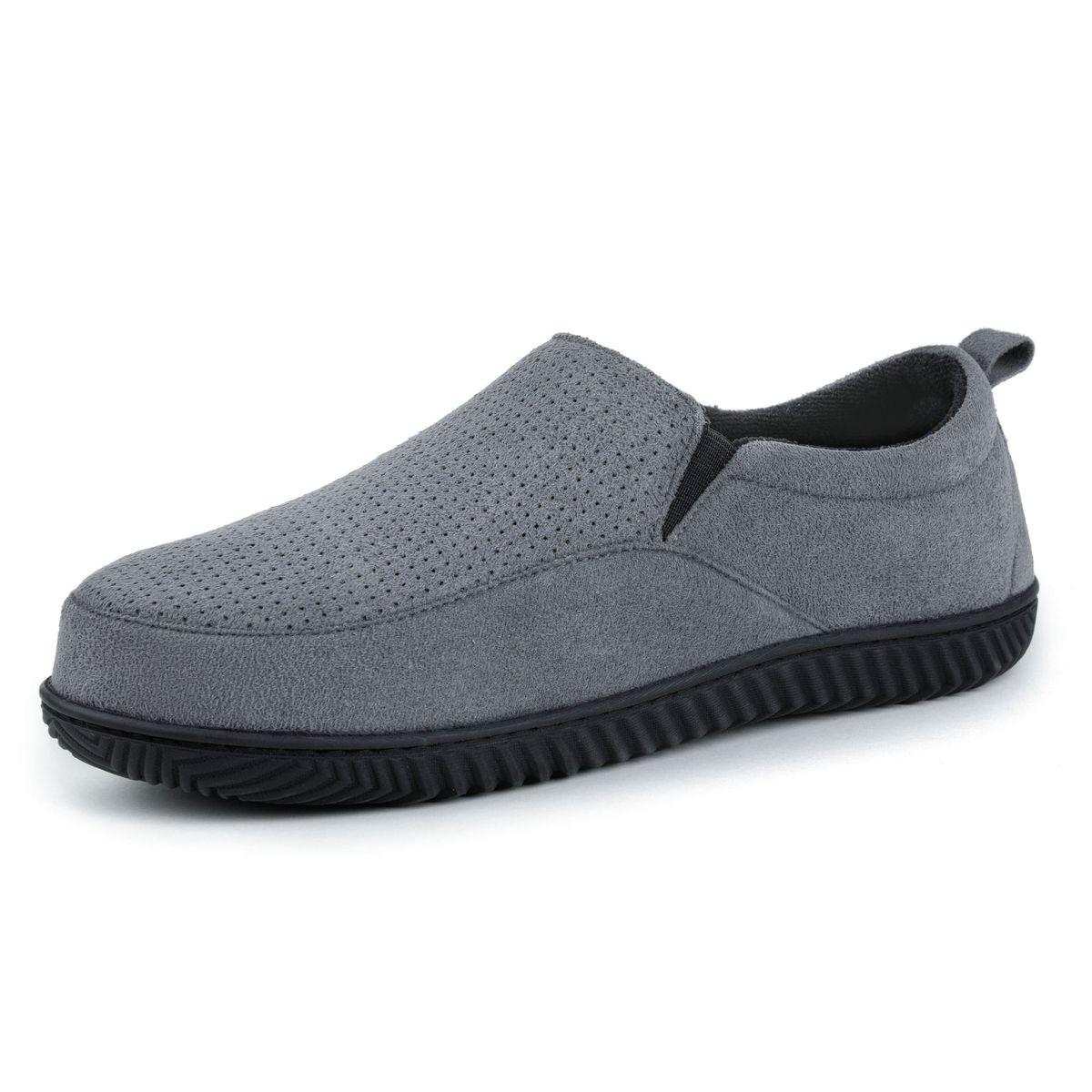 ROCKDOVE Men's Vincent Moc Slipper - Grey | Shop Today. Get it Tomorrow ...