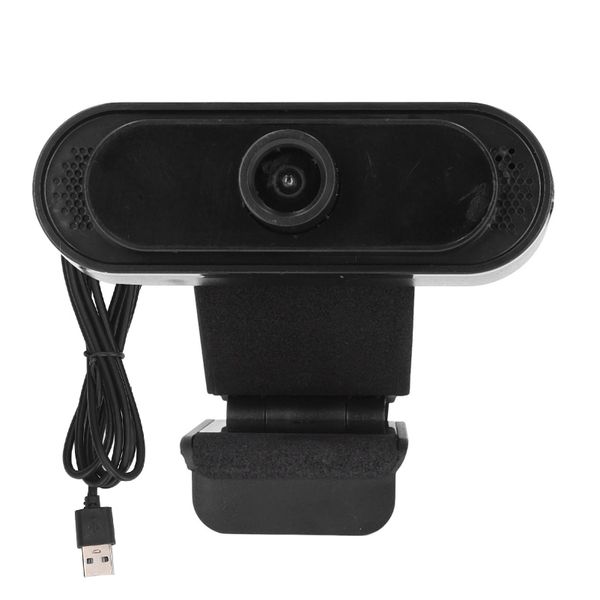 1080P USB Webcam with Microphone Adjustable 45 Angle for PC