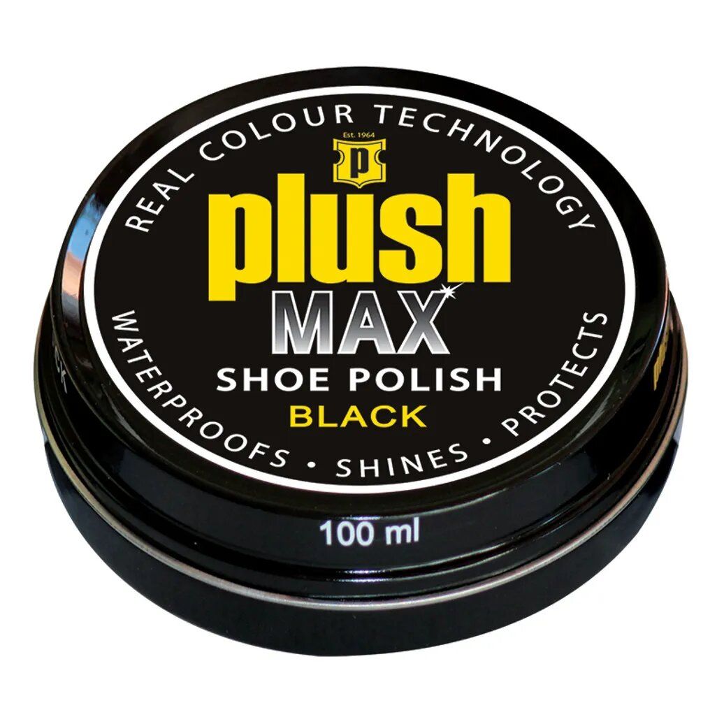 Plush Instant Shine Shoe Polish White 75ml