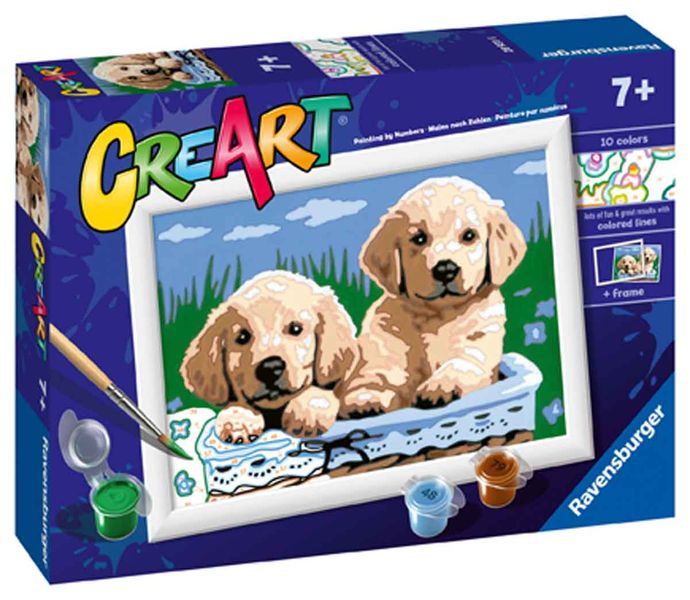 Ravensburger Creart Cute Puppies