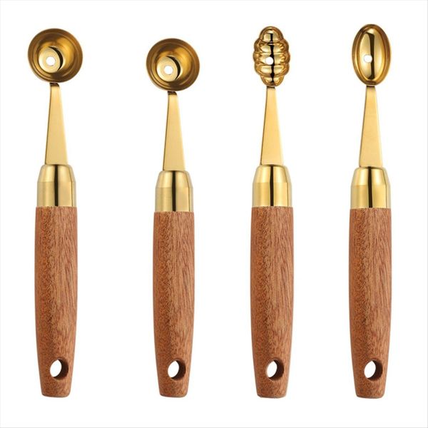 Ice Cream Scoop Cutter Kitchen Spoon For Salad Fruit Carving Tools