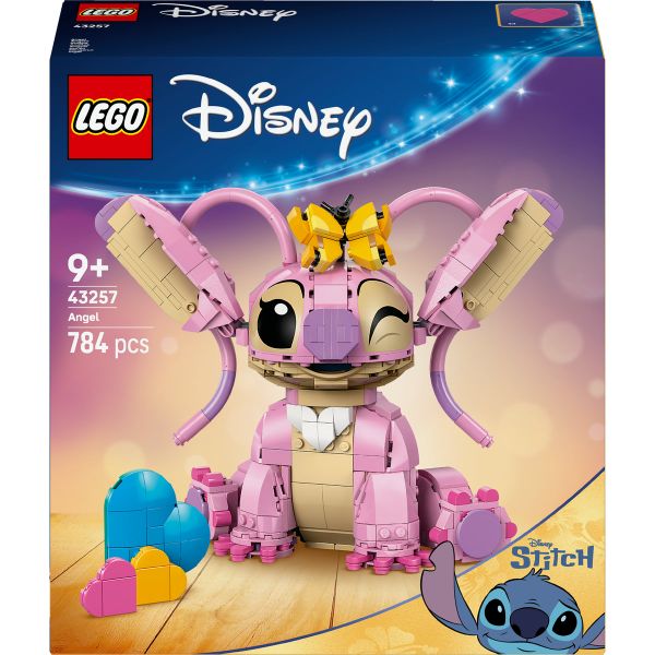 LEGO® Classic Disney Angel Lilo &amp; Stitch Building Toy for Girls, Boys and Kids 43257