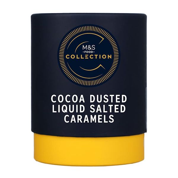 M&amp;S Collection Cocoa Dusted Salted Caramels 120g