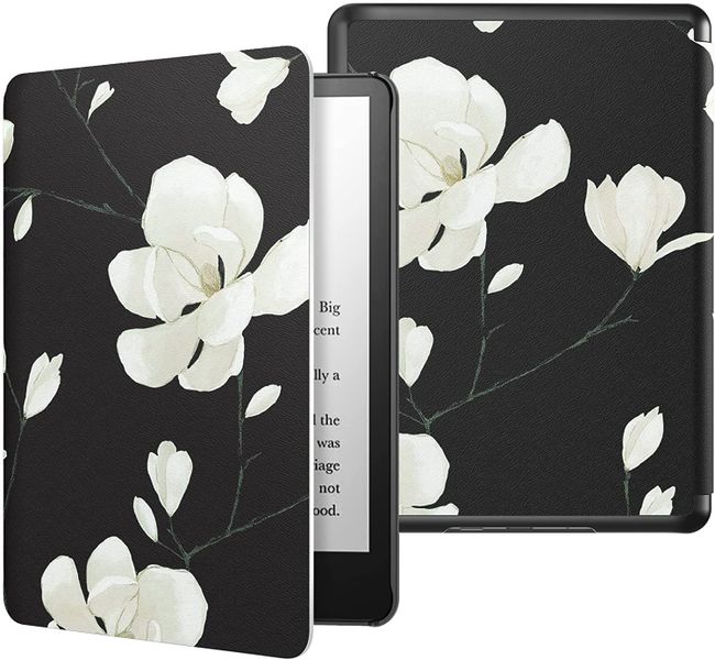 CAWA Smart Cover for Kindle PaperWhite 6.8" (Gen 11) - Flower Patterns