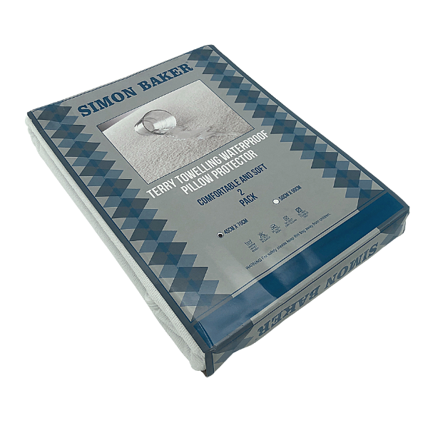Simon Baker Terry Toweling Waterproof Mattress Protector