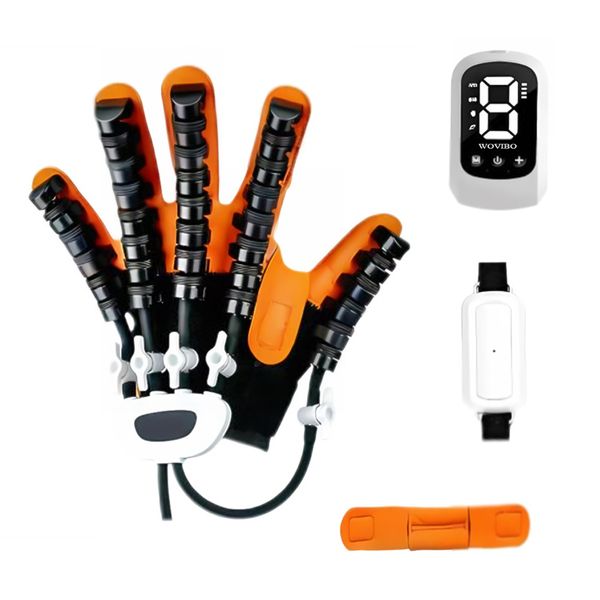 Hands Rehabilitation Gloves,Electric Glove Massager Trainer,Left Hand,L