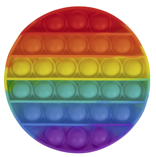 Pop It Fidget Pad for Kids &amp; Adults - Round