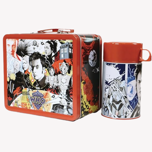 Tin Titans Dr Who 10TH Doctor PX Lunch Box With Beverage Container