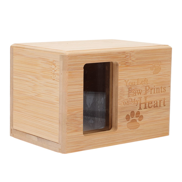 1Pcs Pet Urn Pet Cinerary Urn For Ashes Photo Frame Urn Decor Urns