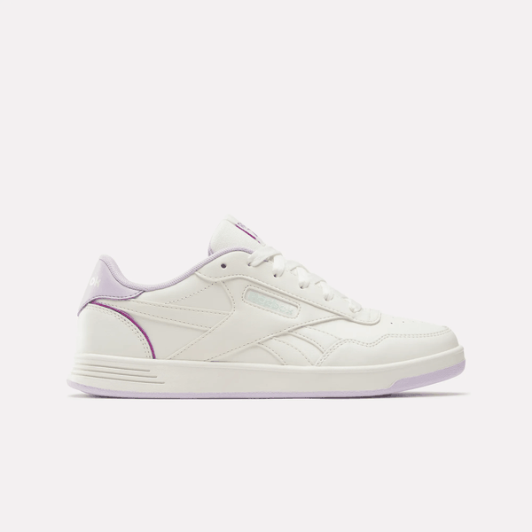 Reebok Women's Court Advance Shoes - Chalk/Digital Gleam/Purple Rave
