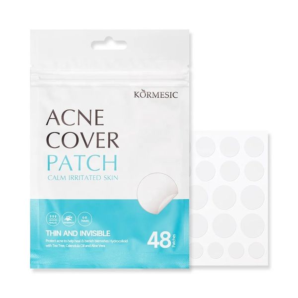 KORMESIC Acne Pimple Patch - Overnight Korean Skin Care- Clear - 48 Patches