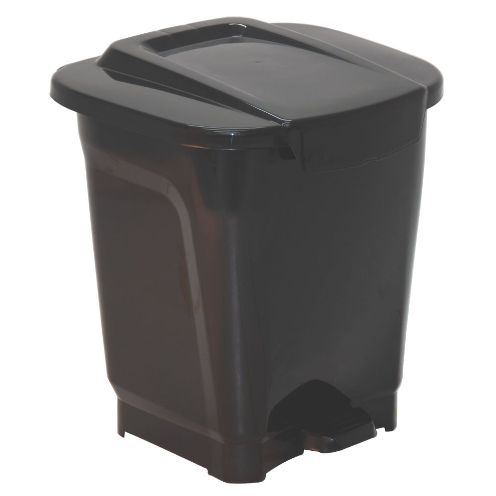 Tramontina 25l T-Force Black Polypropylene Trash Bin | Shop Today. Get ...