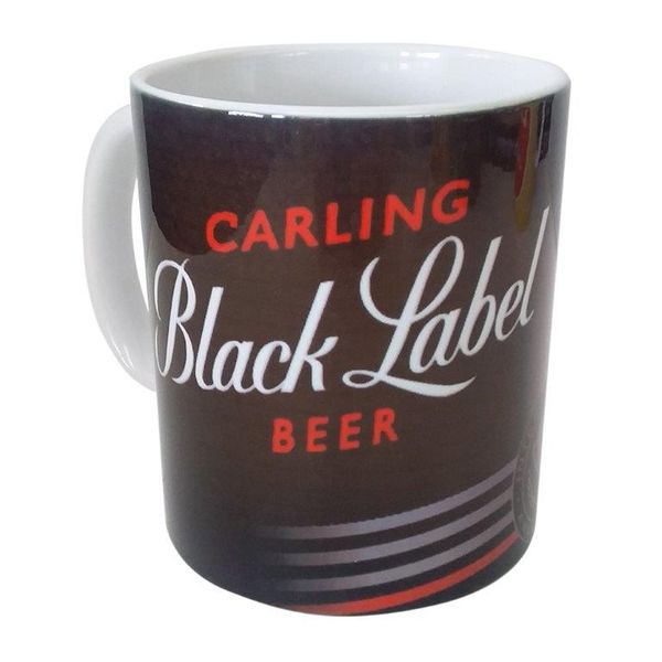 Vintage` Bar` Beer Coffee Mugs - Black Label