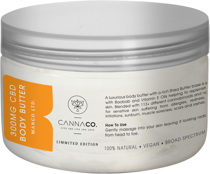 CBD Mango Body Butter