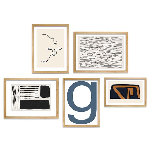 Cape Art Wall Art Curated 5 Piece